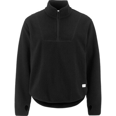 craft Women's Join Pile Fleece Half Zip Black L craft Women's Join Pile Fleece Half Zip Black L