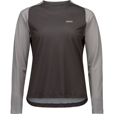 POC Women's Motion Air Long Sleeve Jersey Granite Grey S POC Women's Motion Air Long Sleeve Jersey Granite Grey S
