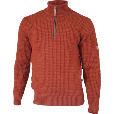 Ivanhoe Men's Moritz Half Zip Red Clay S Ivanhoe Men's Moritz Half Zip Red Clay S