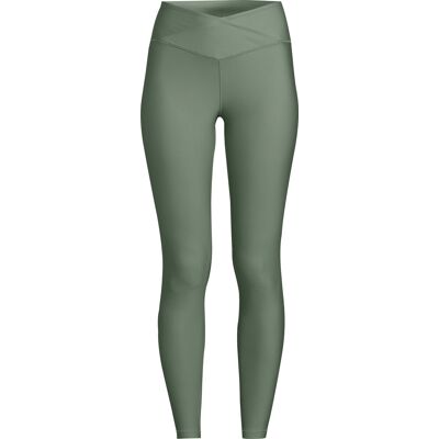 Casall - Overlap High Waist - Grön - Storlek 42 - Leggings Casall - Overlap High Waist - Grön - Storlek 42 - Leggings