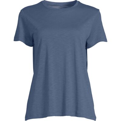 Casall Women's Soft Texture Tee Blue Shadow 36 Casall Women's Soft Texture Tee Blue Shadow 36