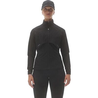 Casall Women's Dynamic Windbreaker Jacket Black L Casall Women's Dynamic Windbreaker Jacket Black L