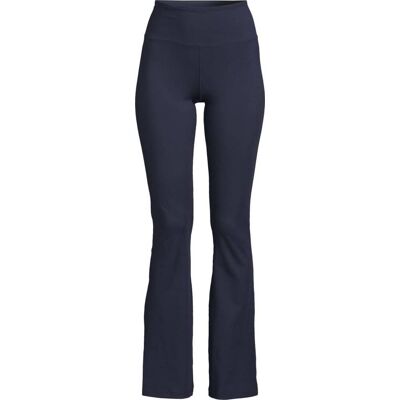 Casall Women's Flare High Waist Pant Core Blue 36 Casall Women's Flare High Waist Pant Core Blue 36