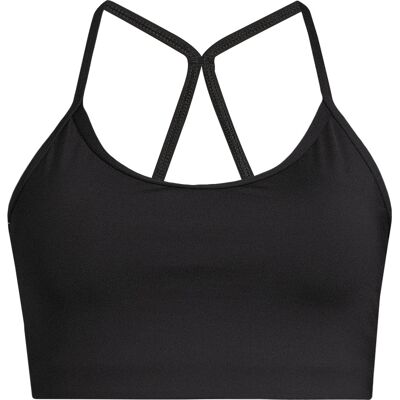 Casall Women's Sleek Strappy Sports Bra Black XL Casall Women's Sleek Strappy Sports Bra Black XL