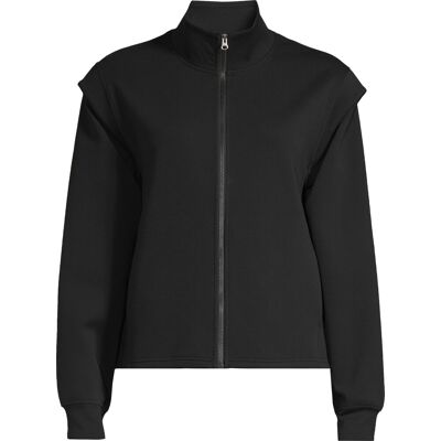 Casall Women's Aria Full Zip Black M Casall Women's Aria Full Zip Black M