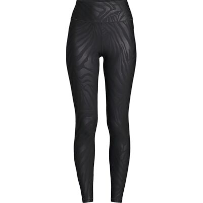 Casall Women's Heat Printed High Waist Tights Zebra Black XL Casall Women's Heat Printed High Waist Tights Zebra Black XL