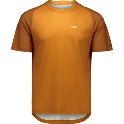 POC Men's Motion Air Short Sleeve Jersey Bauxite Brown S POC Men's Motion Air Short Sleeve Jersey Bauxite Brown S