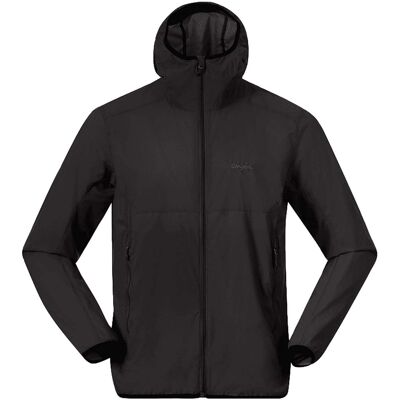 Bergans Men's Vaagaa Windbreaker Jacket Black S Bergans Men's Vaagaa Windbreaker Jacket Black S