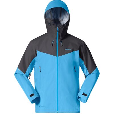 Bergans Men's Rabot Light 3L Shell Jacket Dark Aqua Lagoon/black S Bergans Men's Rabot Light 3L Shell Jacket Dark Aqua Lagoon/black S