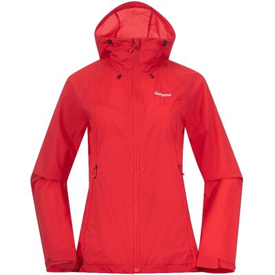 Bergans Women's Rabot Windbreaker Jacket Fire Red M Bergans Women's Rabot Windbreaker Jacket Fire Red M