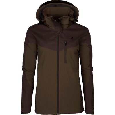 Pinewood Women's Finnveden Hybrid Jacket Dark Brown M Pinewood Women's Finnveden Hybrid Jacket Dark Brown M