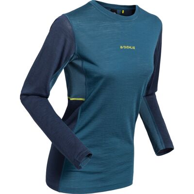 Dæhlie Women's Performance Wool Long Sleeve Teal XS Dæhlie Women's Performance Wool Long Sleeve Teal XS