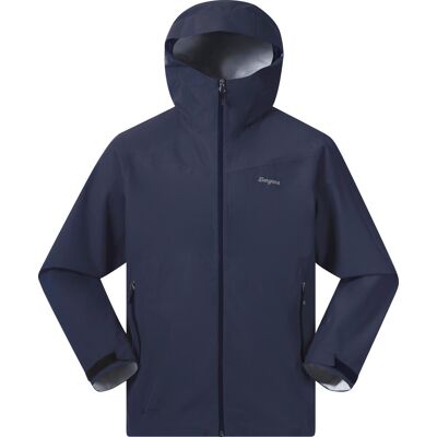Bergans Men's Essentials 2.5l Shell Jacket Navy Blue L Bergans Men's Essentials 2.5l Shell Jacket Navy Blue L