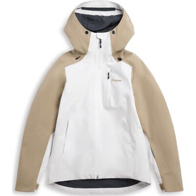 Bergans Women's Oppdal Insulated Shell Jacket Arctic White/sandstone XS Bergans Women's Oppdal Insulated Shell Jacket Arctic White/sandstone XS