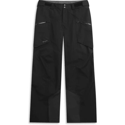 Bergans Men's Oppdal 3L Shell Pants Black M Bergans Men's Oppdal 3L Shell Pants Black M