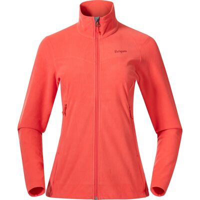 Bergans Women's Finnsnes Fleece Jacket Peachy Red L Bergans Women's Finnsnes Fleece Jacket Peachy Red L