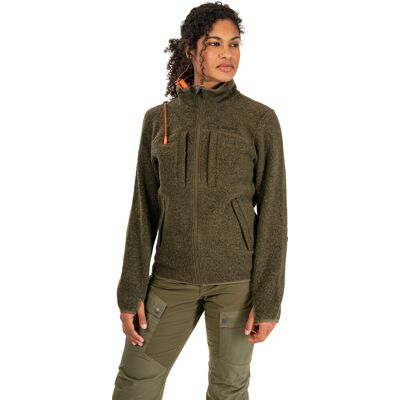 Bergans Women's Myrull Outdoor Jacket Dark Green Mud M Bergans Women's Myrull Outdoor Jacket Dark Green Mud M