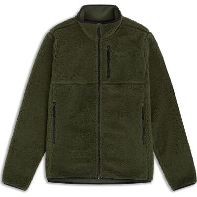 Bergans Men's Lunnan Pile Fleece Jacket Pine Forest L Bergans Men's Lunnan Pile Fleece Jacket Pine Forest L