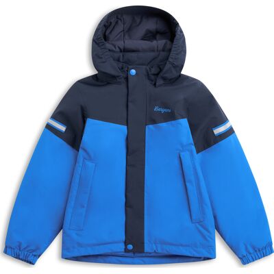 Bergans Kids' Lilletind Insulated Shell Jacket Olympic Blue/navy Blue 122 Bergans Kids' Lilletind Insulated Shell Jacket Olympic Blue/navy Blue 122