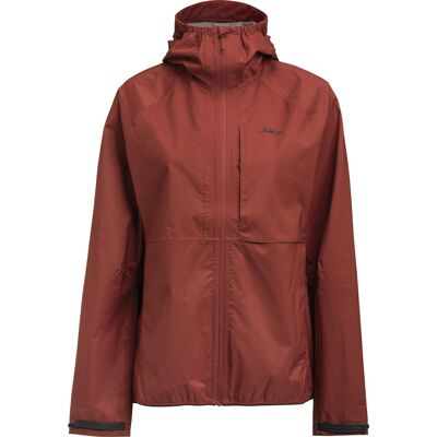Lundhags Women's Tived Waterproof Jacket Rosewood L Lundhags Women's Tived Waterproof Jacket Rosewood L