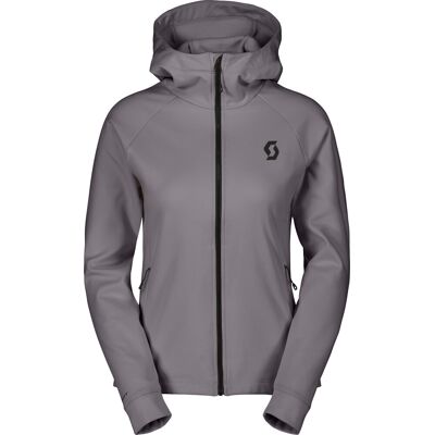 Scott Women's Hoody Defined Warm Zip Evening Grey S Scott Women's Hoody Defined Warm Zip Evening Grey S