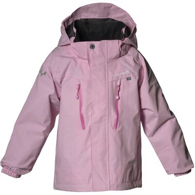 Isbjörn Kids' Storm Hard Shell Jacket Frostpink 122/128 Isbjörn Kids' Storm Hard Shell Jacket Frostpink 122/128