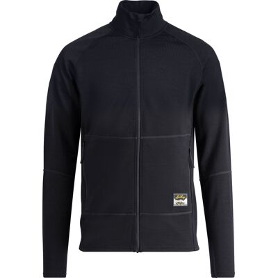 Lundhags Men's Tived Merino Full Zip Black M Lundhags Men's Tived Merino Full Zip Black M