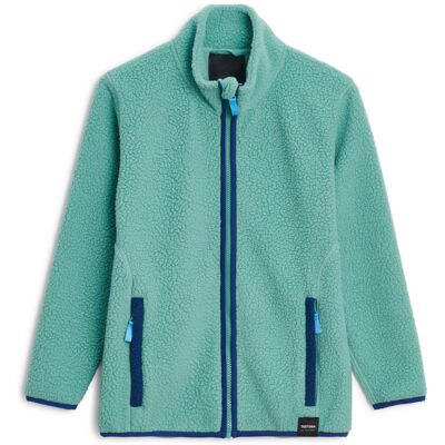 Tretorn Juniors' Farhult Pile Jacket Dusty Turquoise 134/140 Tretorn Juniors' Farhult Pile Jacket Dusty Turquoise 134/140