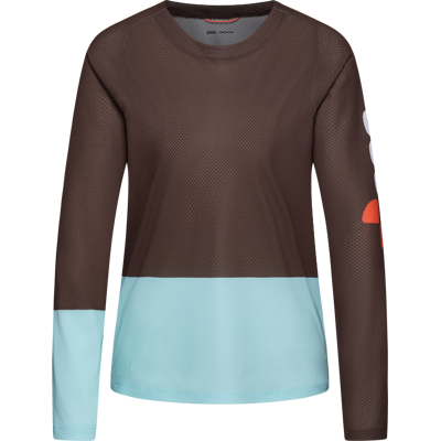 POC Women's Motion Air Long Sleeve MTB Jersey Bronzite Brown/Lazurite Blue L POC Women's Motion Air Long Sleeve MTB Jersey Bronzite Brown/Lazurite Blue L