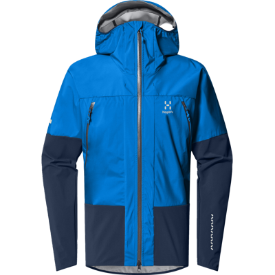 Haglöfs Men's L.I.M Hybrid Touring Hood Electric Blue/Tarn Blue S Haglöfs Men's L.I.M Hybrid Touring Hood Electric Blue/Tarn Blue S