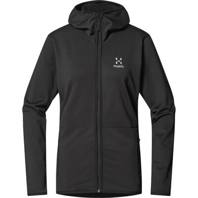Haglöfs Women's Mulet Mid Hood True Black M Haglöfs Women's Mulet Mid Hood True Black M