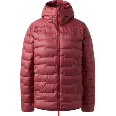 Haglöfs Women's Roc Flash Down Hood Carmine Red S Haglöfs Women's Roc Flash Down Hood Carmine Red S