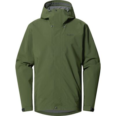 Haglöfs Men's Breeze Proof Jacket Seaweed Green S Haglöfs Men's Breeze Proof Jacket Seaweed Green S