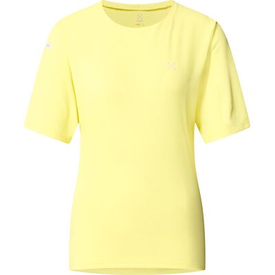 Haglöfs Women's L.I.M Ridge Tee Pale Yellow S Haglöfs Women's L.I.M Ridge Tee Pale Yellow S