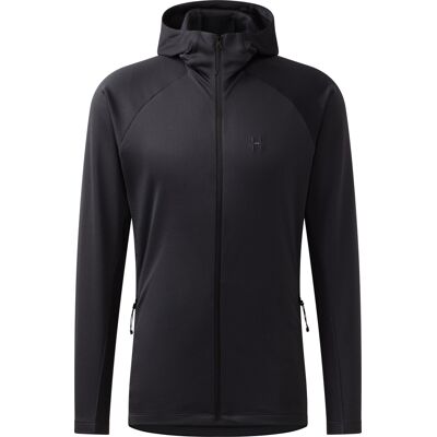Haglöfs Men's Korp Mid Hood True Black S Haglöfs Men's Korp Mid Hood True Black S