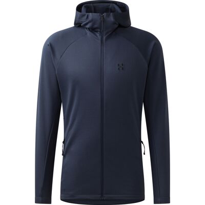 Haglöfs Men's Korp Mid Hood Tarn Blue L Haglöfs Men's Korp Mid Hood Tarn Blue L