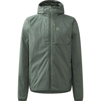 Haglöfs Men's L.I.M Mimic Barrier Hood Chlorophyll Green L Haglöfs Men's L.I.M Mimic Barrier Hood Chlorophyll Green L