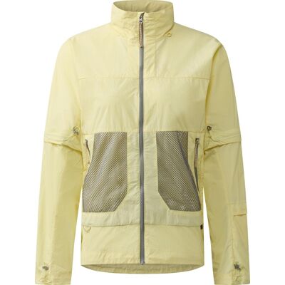 Haglöfs Women's Solis Zip Off Jacket Yellow Rise L Haglöfs Women's Solis Zip Off Jacket Yellow Rise L