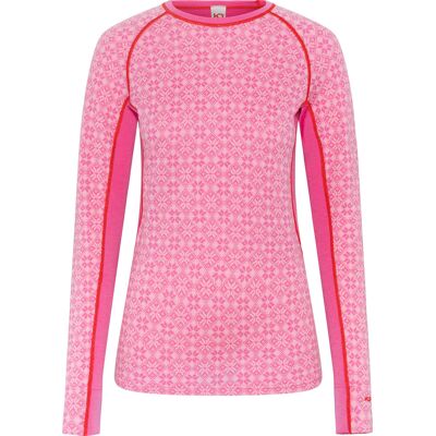 Kari Traa Women's Rose Light Long Sleeve Bright Pink L Kari Traa Women's Rose Light Long Sleeve Bright Pink L