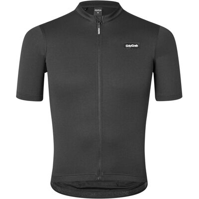 Men's GripGrab EXPLR Merinotech Short Sleeve Jersey Black L Men's GripGrab EXPLR Merinotech Short Sleeve Jersey Black L
