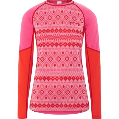 Kari Traa Women's Malia Long Sleeve Bright Pink L Kari Traa Women's Malia Long Sleeve Bright Pink L