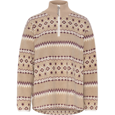 Kari Traa Women's Ruthie Midlayer Half Zip Mocha XL Kari Traa Women's Ruthie Midlayer Half Zip Mocha XL