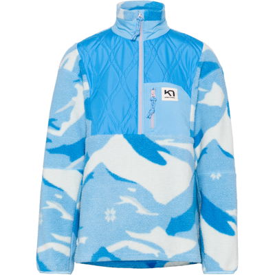 Kari Traa Women's Rothe Half Zip Ocean L Kari Traa Women's Rothe Half Zip Ocean L