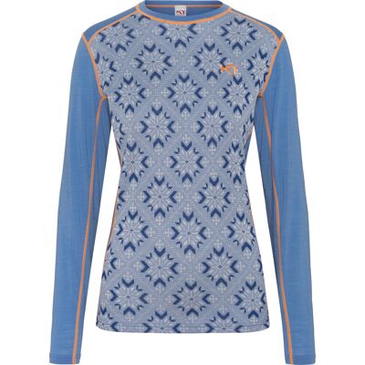 Kari Traa Women's Iselin Long Sleeve Sea S Kari Traa Women's Iselin Long Sleeve Sea S