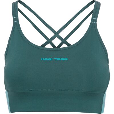 Kari Traa Women's Sofia Bra Peacock L Kari Traa Women's Sofia Bra Peacock L