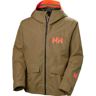 Helly Hansen Men's Emiko Shell Jacket Sepia S Helly Hansen Men's Emiko Shell Jacket Sepia S