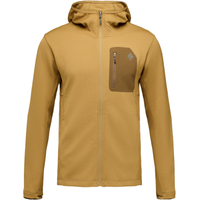Black Diamond Men's Diverge Fz Hoody Flax L Black Diamond Men's Diverge Fz Hoody Flax L