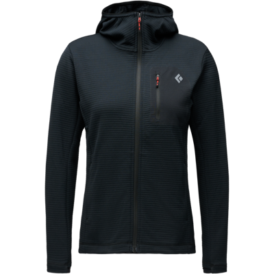 Black Diamond Women's Diverge Fz Hoody Black M Black Diamond Women's Diverge Fz Hoody Black M