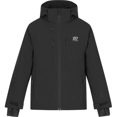 2117 of Sweden Juniors' Light Padded Ski Jacket Lauker Black 128 2117 of Sweden Juniors' Light Padded Ski Jacket Lauker Black 128