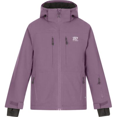 2117 of Sweden Juniors' Light Padded Ski Jacket Lauker Grape 128 2117 of Sweden Juniors' Light Padded Ski Jacket Lauker Grape 128